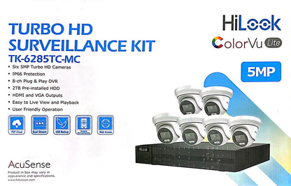 HiLook TK-4145TC-MC 4-Channel 5MP ColorVu Lite DVR Kit - Gadgets image 4