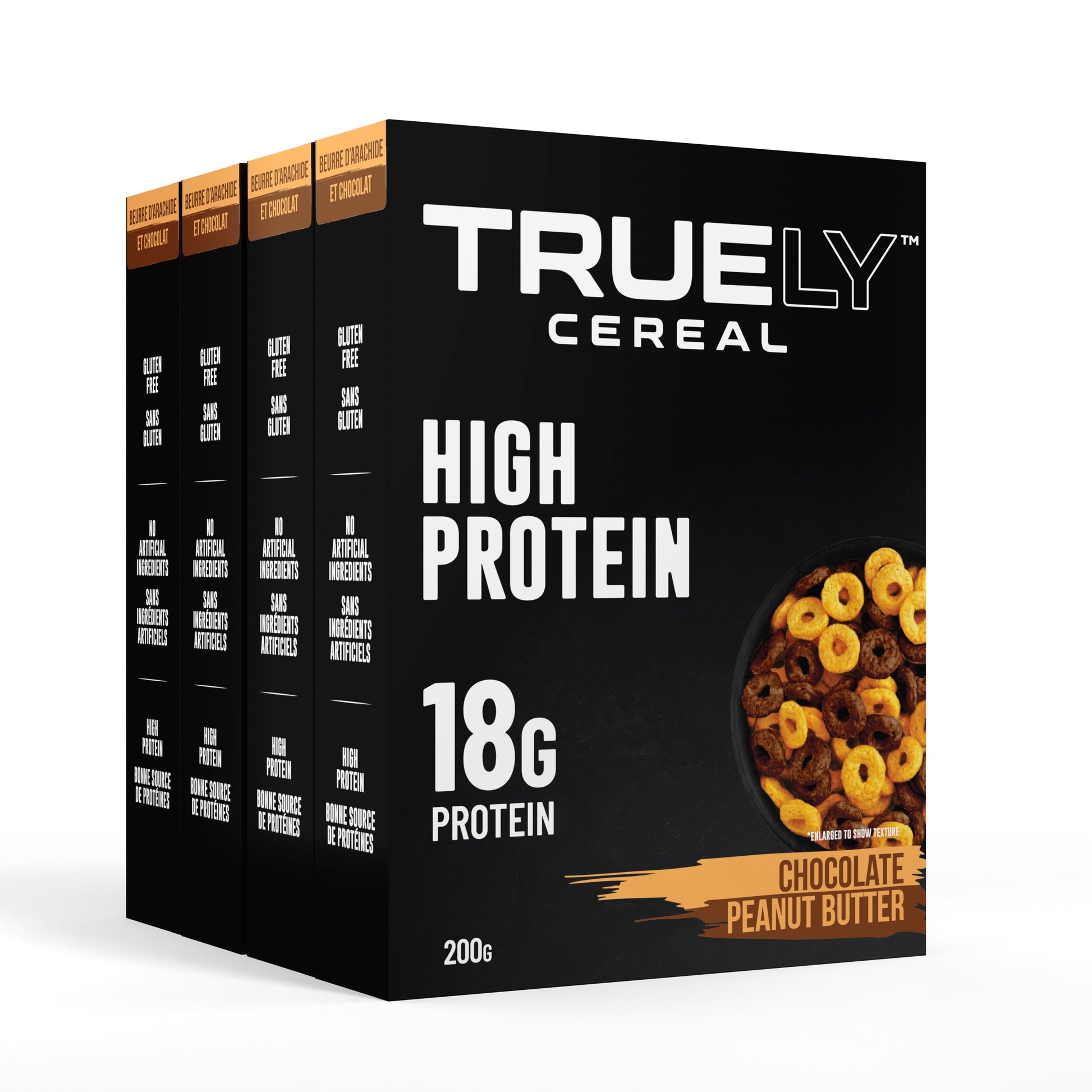 Truely Protein Cereal Chocolate Peanut Butter, 4 Pack - Kitchen & Dining image 1