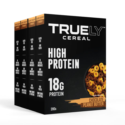 Truely Protein Cereal Chocolate Peanut Butter, 4 Pack - Kitchen & Dining image 1