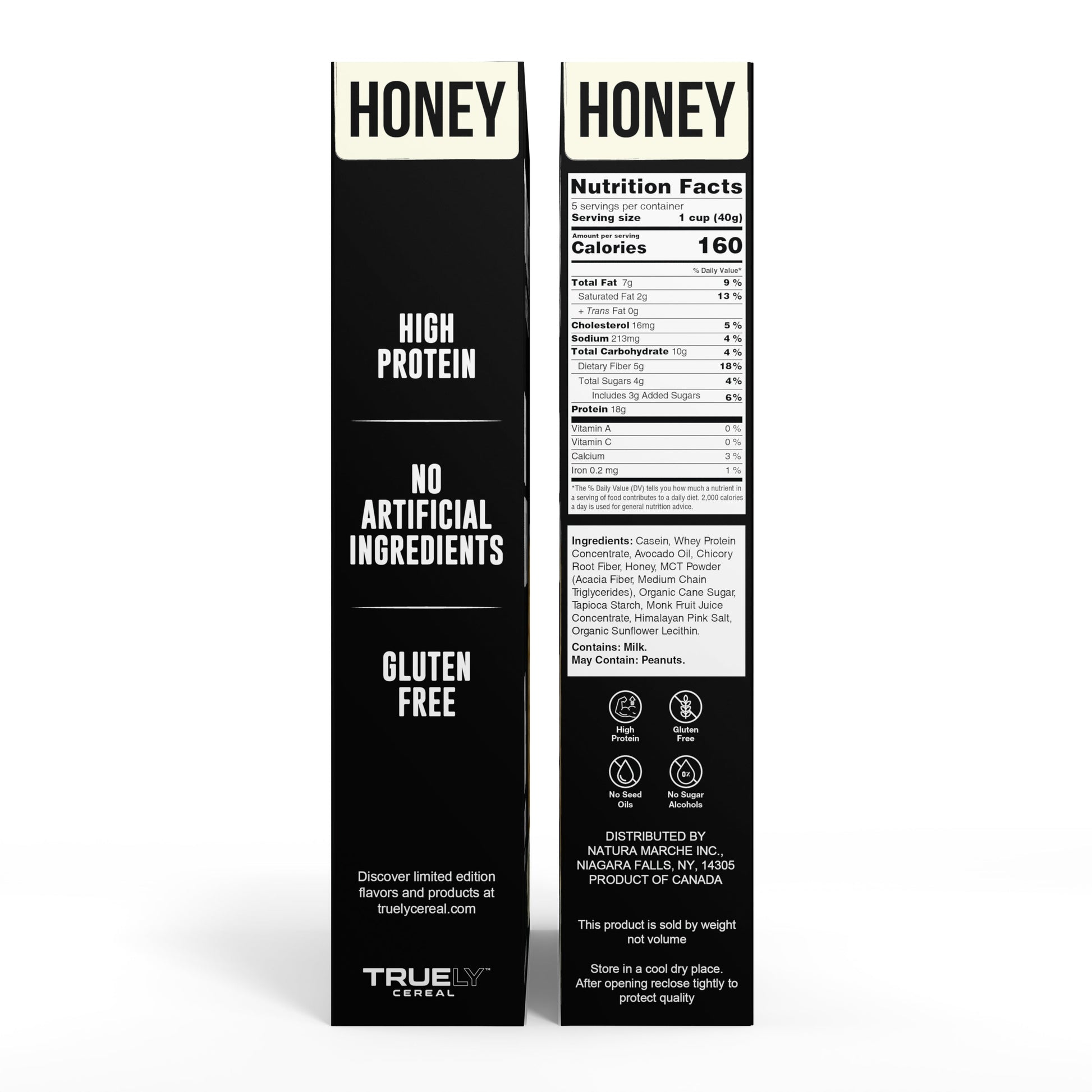 Truely Protein Cereal Honey, 4 Pack - Kitchen & Dining image 2