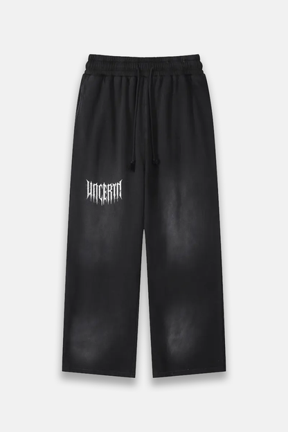 UC022 Envy Straight Cut Joggers - Black Wash - Misc image 1