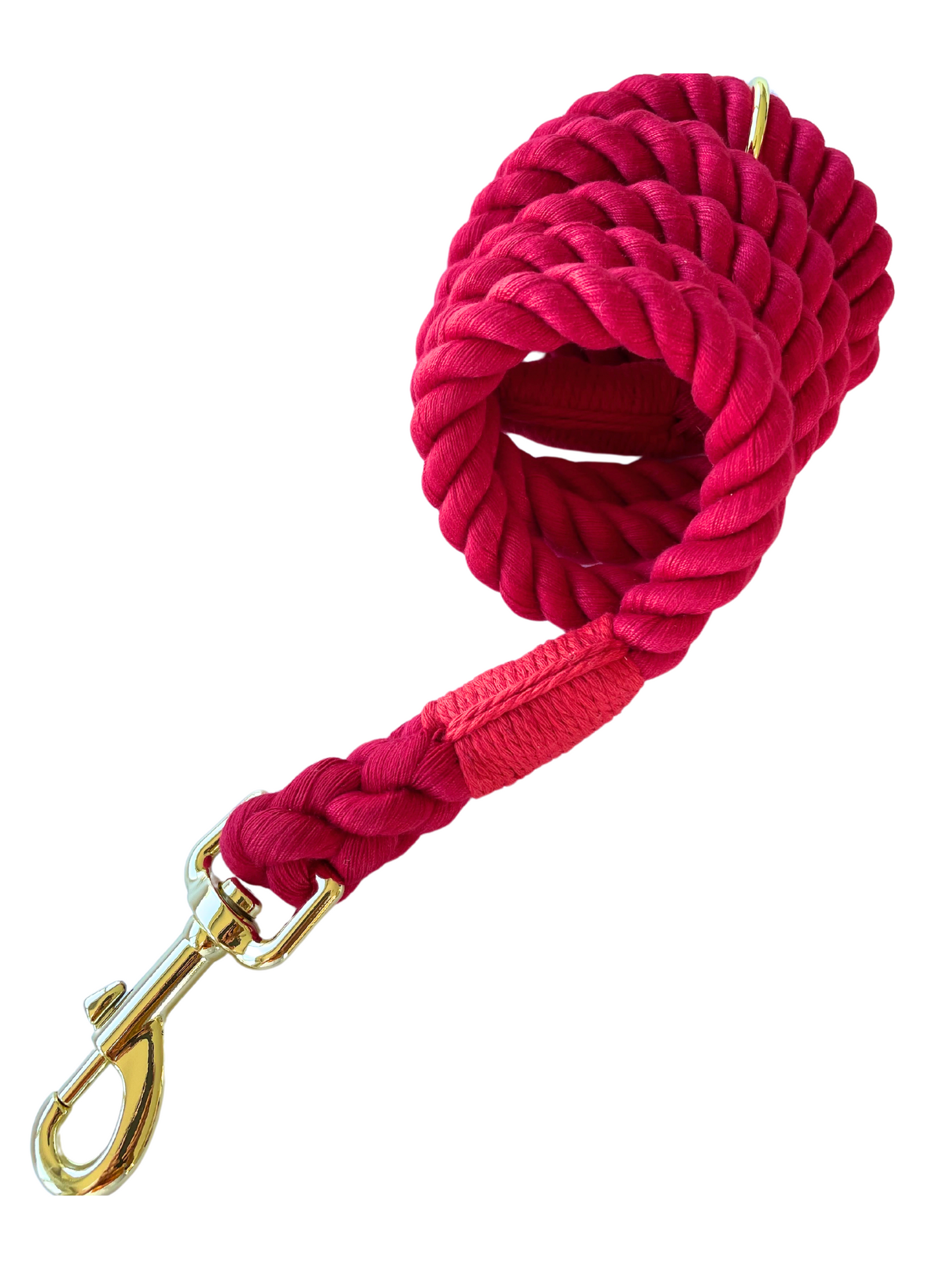 Vegan Leather Harness & Braided Rope Leash Bundle - Misc image 2