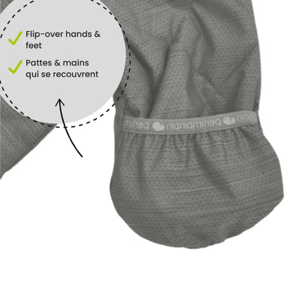 Perlimpinpin - Habit de neige une pièce pour bébé - Floral - Misc image 4