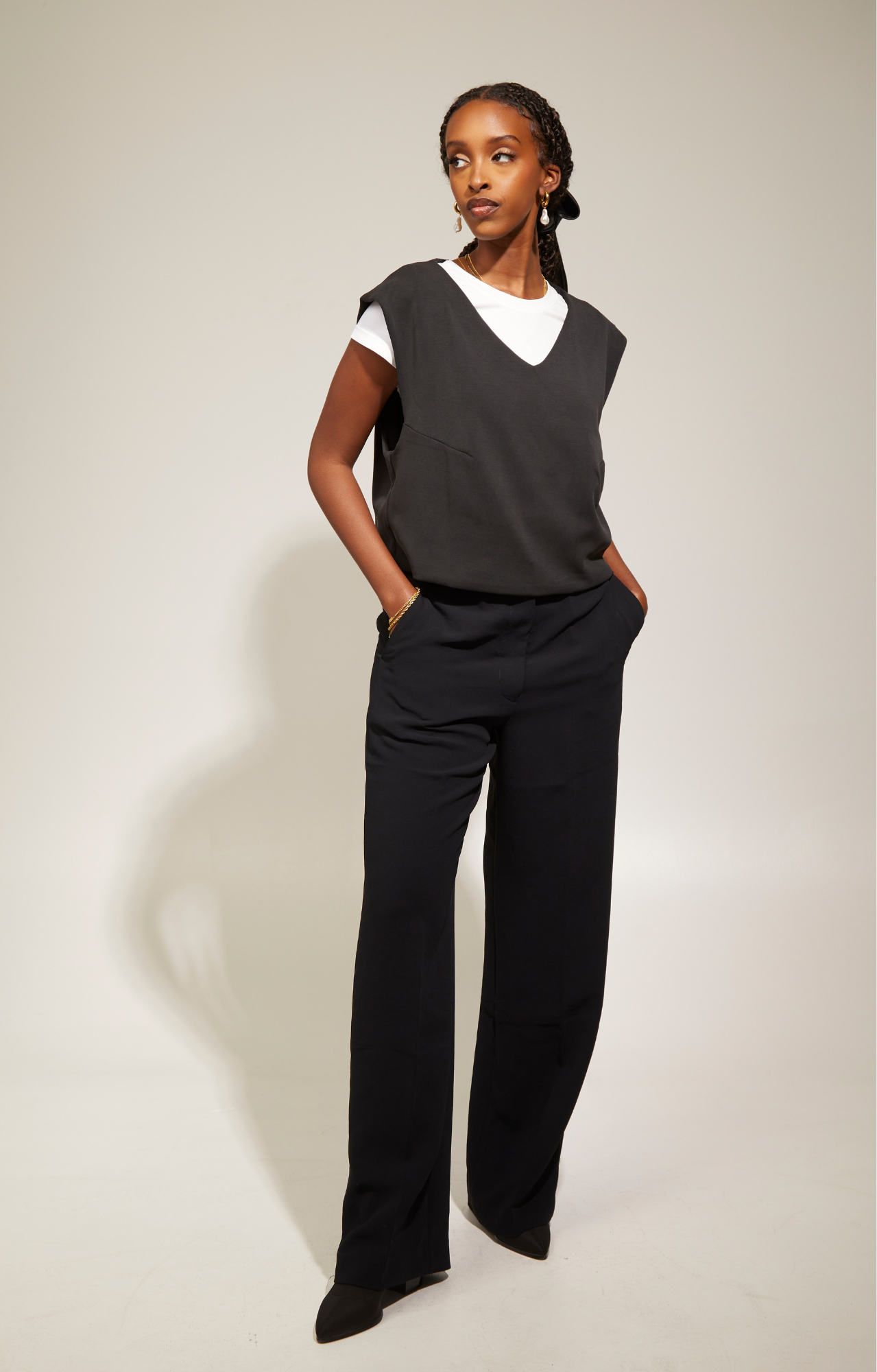 V-neck Vest - Apparel image 1