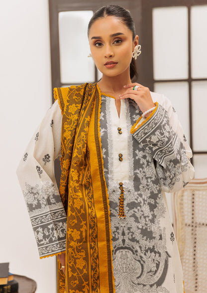 White-Jacquard-3 Piece (WP3PDSS25ZA3)B-05 - Apparel image 3