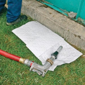 P100 1ply Heavy Weight Contractor Grade Oil Only Pads 15"x18" 100 pads/bale - Misc image 1