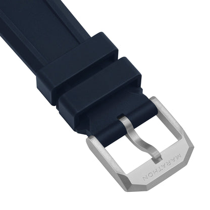 3-Piece Rubber Strap Kit, Blue, Parkerized, 20mm - Misc image 2