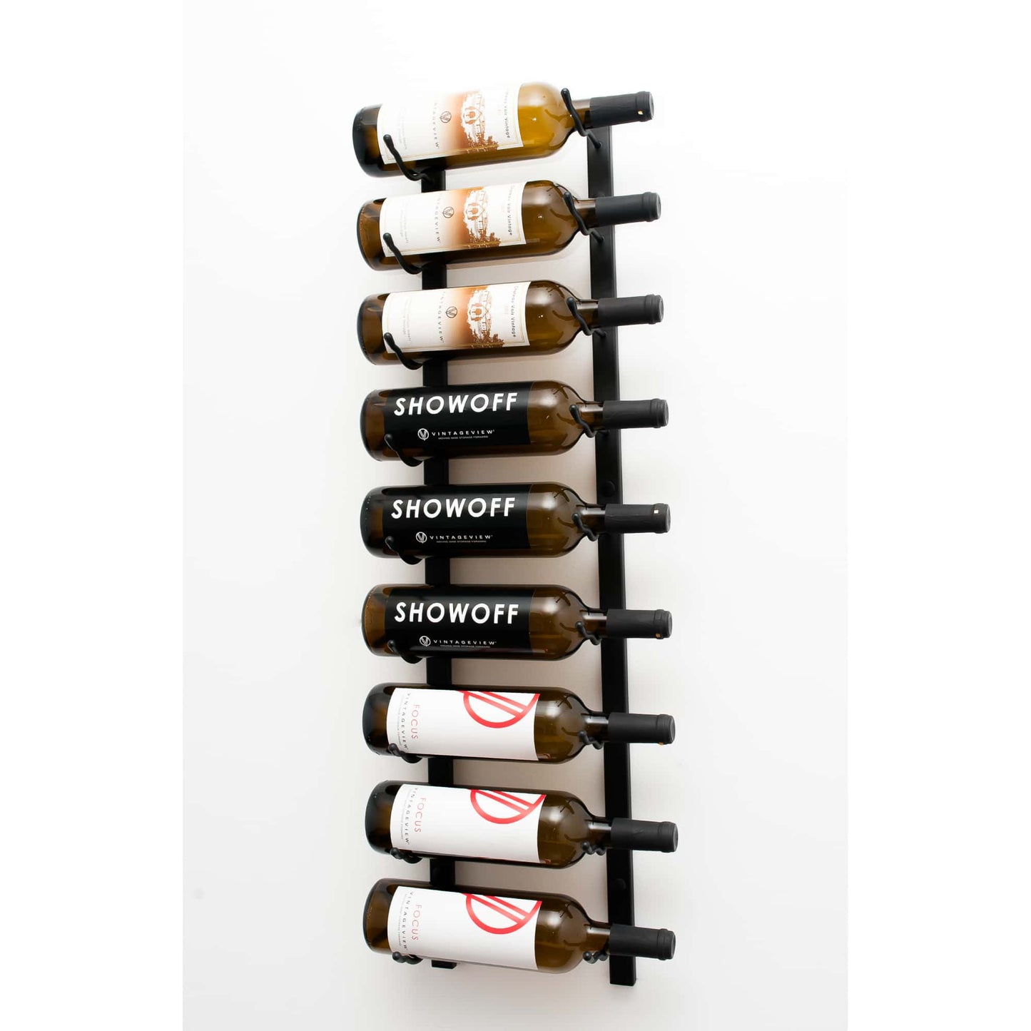 W Series Wine Rack 3 (wall mounted metal bottle storage) - Kitchen & Dining image 1