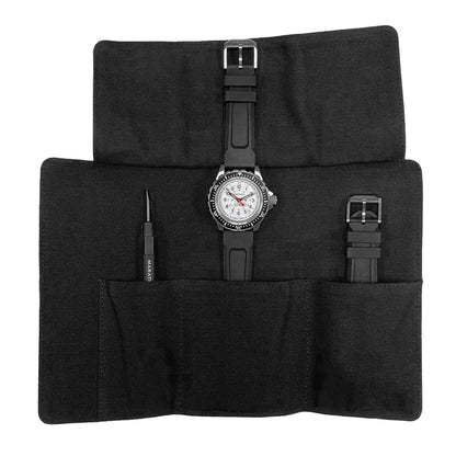 Black Canvas Watch Roll - Misc image 2