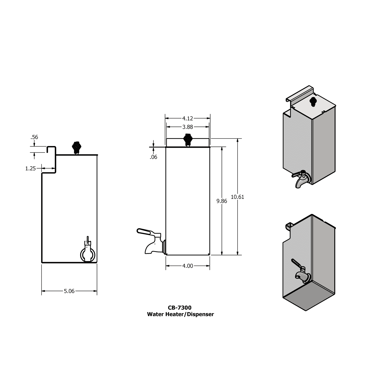 CB-7300 Water Heater/Dispenser - Misc image 7