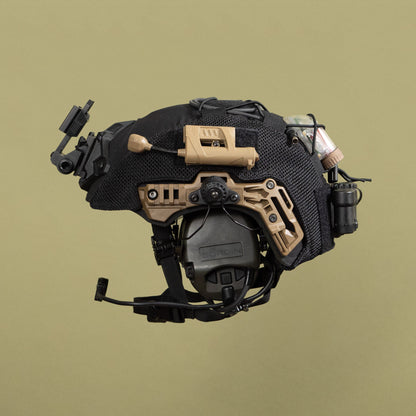 Team Wendy EXFIL Carbon Bump Mesh Helmet Cover - Apparel image 4