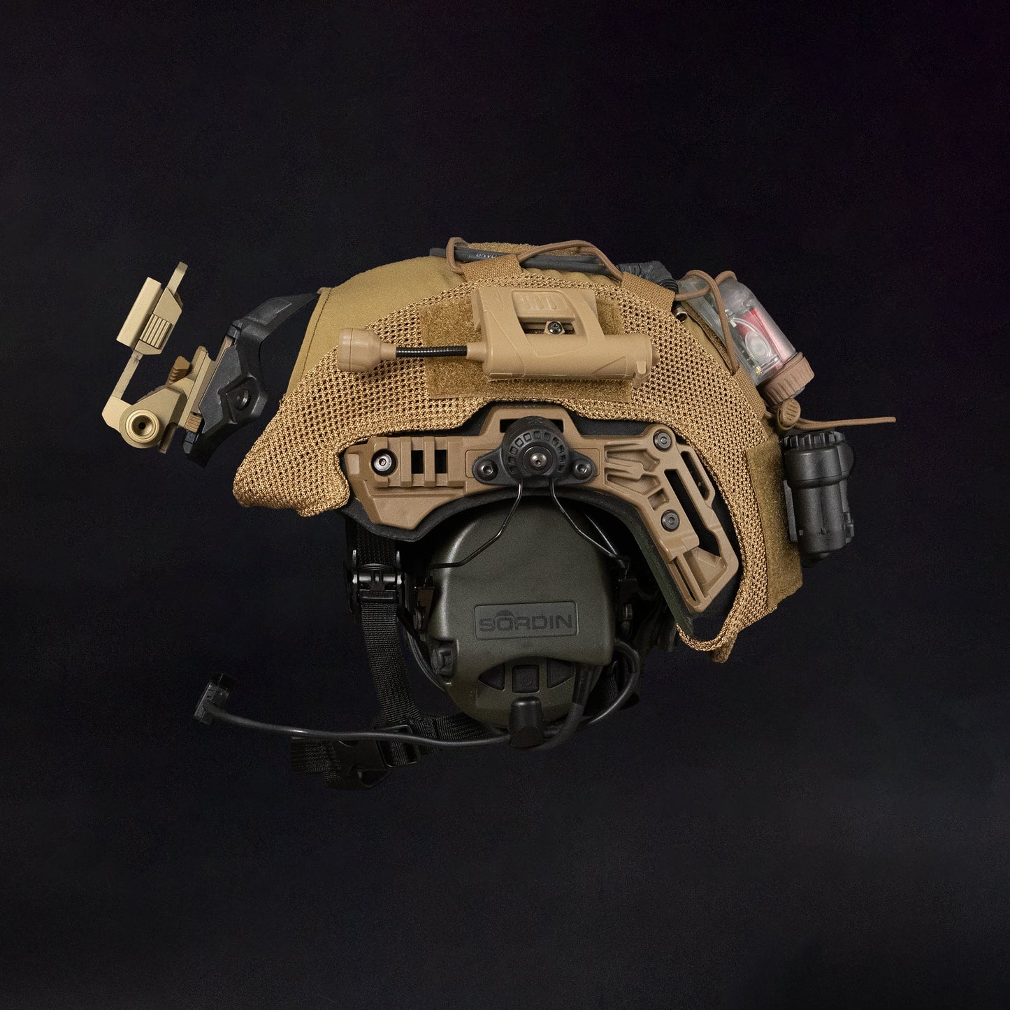 Team Wendy EXFIL Carbon Bump Mesh Helmet Cover - Apparel image 5