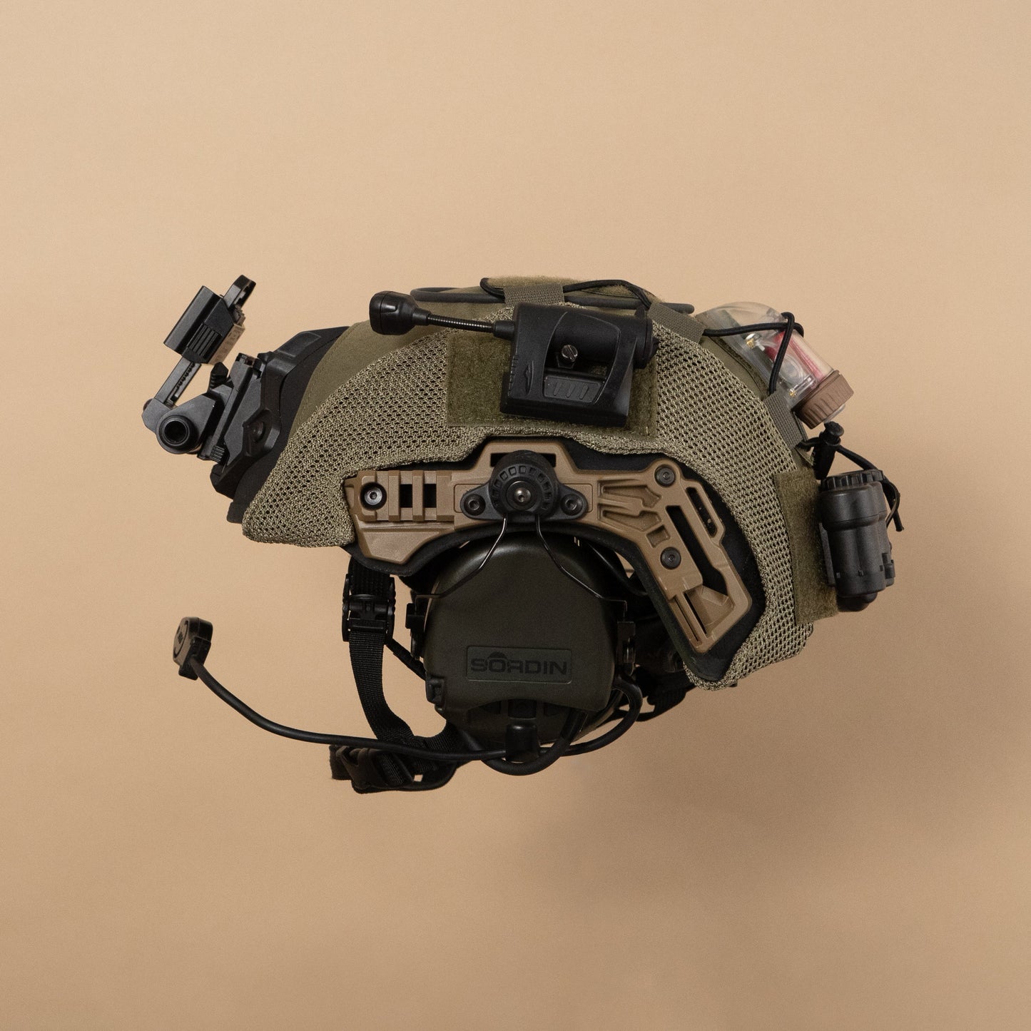 Team Wendy EXFIL Carbon Bump Mesh Helmet Cover - Apparel image 6