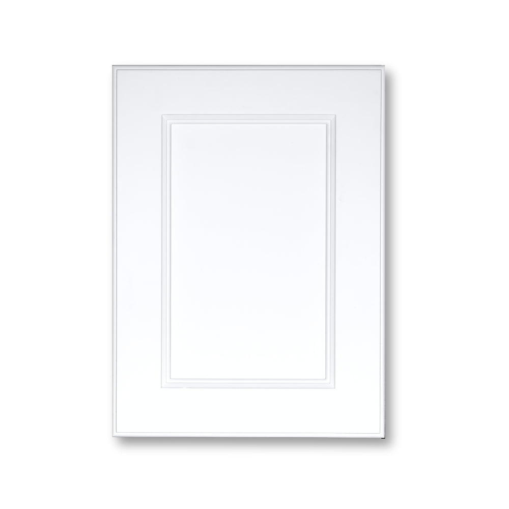 BFH09 White Double Shaker Solid Wood Full Door One Door Base Cabinet - Furniture image 2