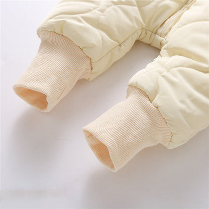 Winter Bear Baby Romper With Fleece Lining - Accessories image 5