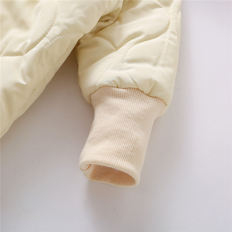 Winter Bear Baby Romper With Fleece Lining - Accessories image 8