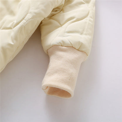 Winter Bear Baby Romper With Fleece Lining - Accessories image 8