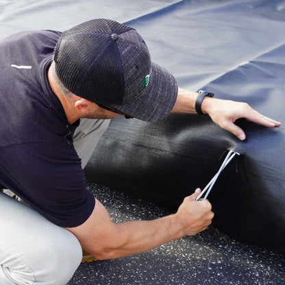 BD-44-WB-L  L-Bracket Spill Containment Berm, Black - Kitchen & Dining image 5