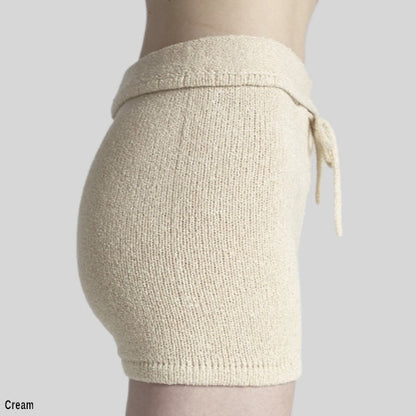 YALIVTA VIKI KNIT WARM-UP SHORTS - CHILD #YAL118 - Apparel image 3