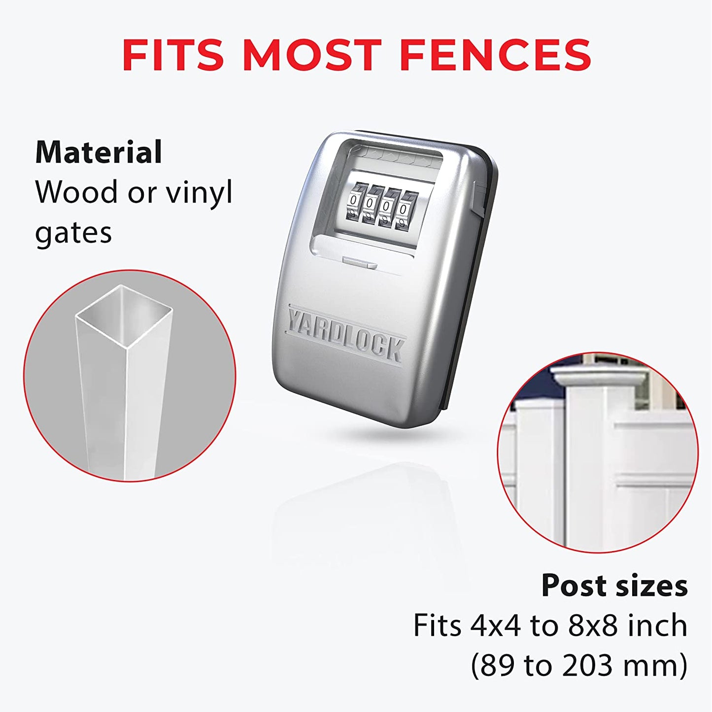 Gate Lock XLS Heavy Duty - Strong Durable stainless steel system - Kitchen & Dining image 4