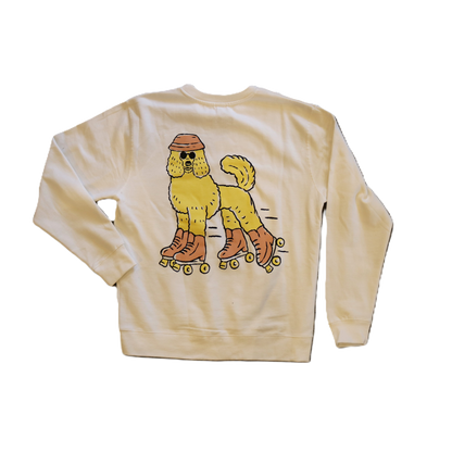 A Dog Named Yoko - Crewneck White - Apparel image 2