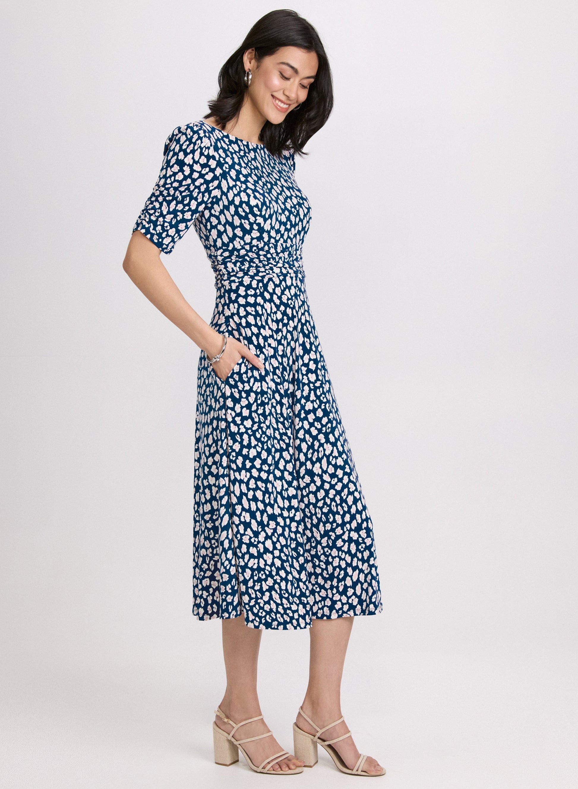 Floral Jersey Dress - Dresses image 2