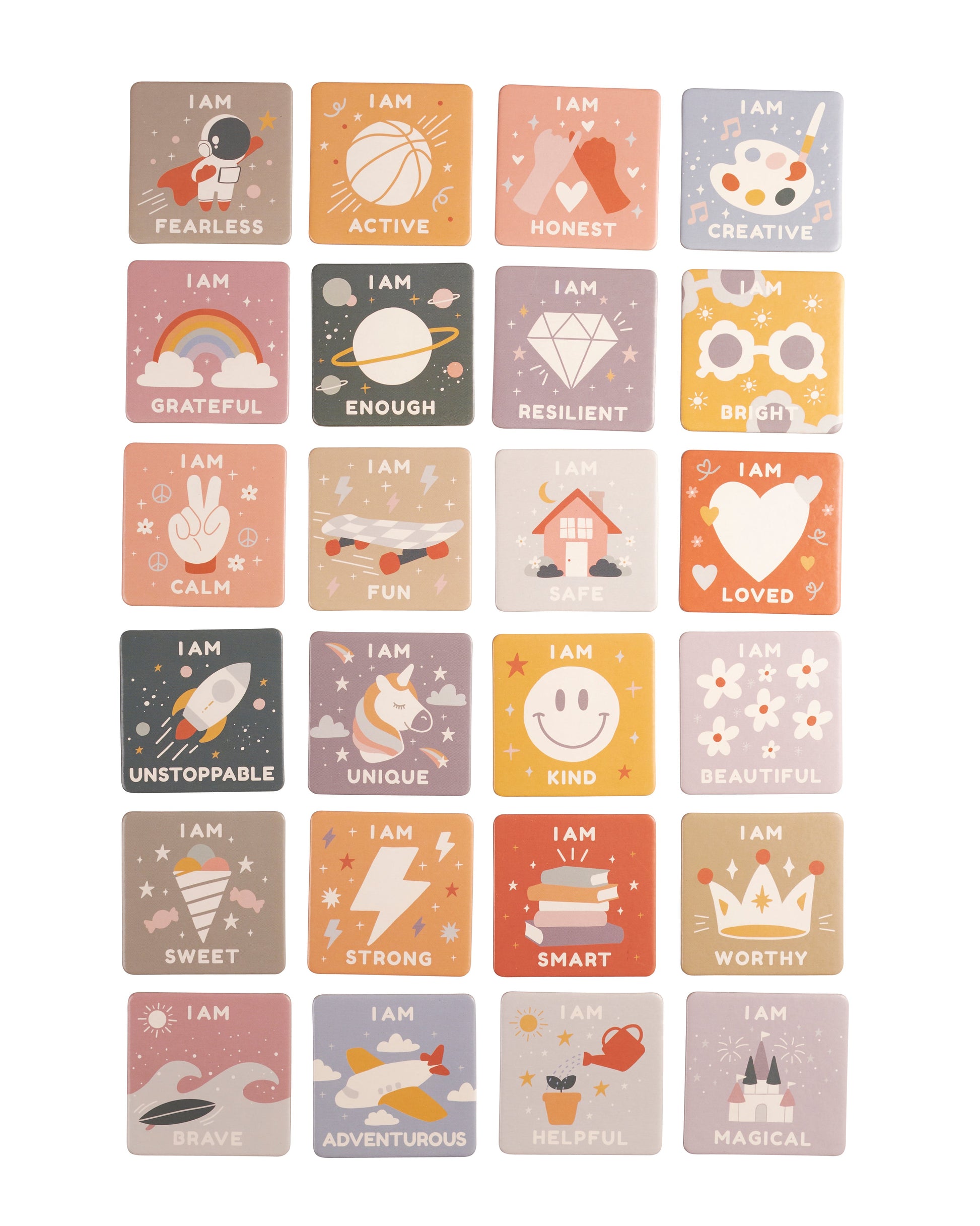 Affirmations for Kids Memory Matching Game - Toys & Games image 6