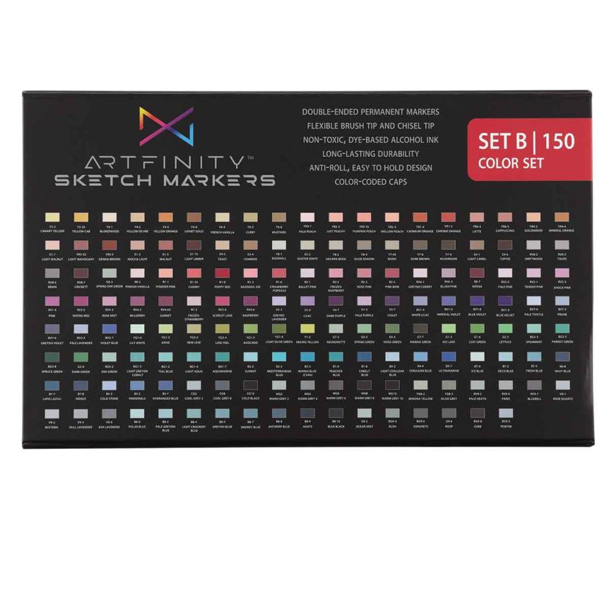 Artfinity Sketch Markers B Set of 150 - Misc image 3