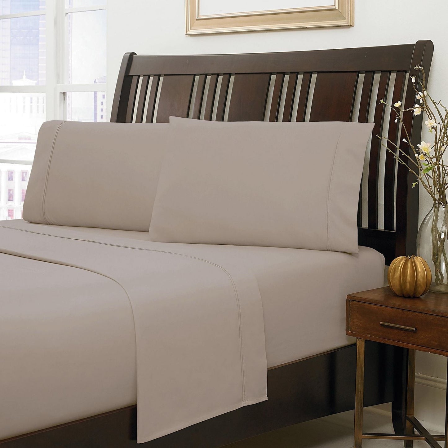 Johnson Home 300 Thread Count Combed Egyptian Cotton Sheet Sets - Bedding image 1