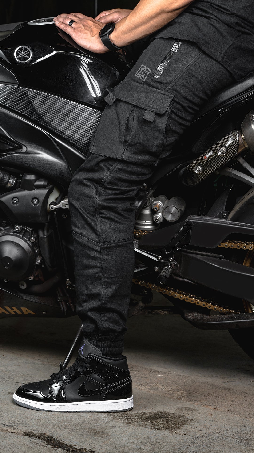 [Pre-Sale // Backorder] Unit 16™ Armoured Denim Cargo Joggers {Black} - Misc image 12