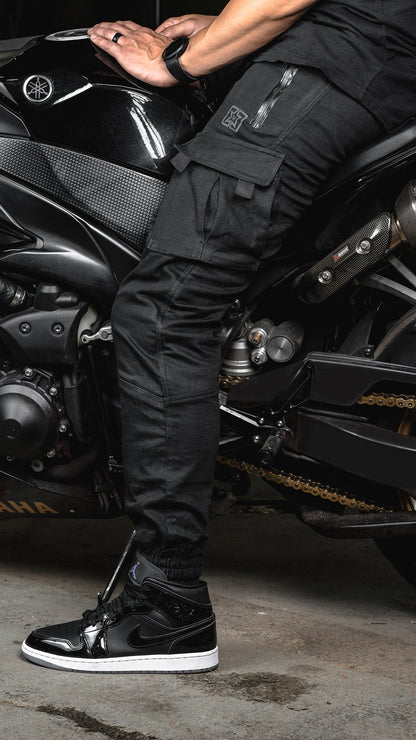 [Pre-Sale // Backorder] Unit 16™ Armoured Denim Cargo Joggers {Black} - Misc image 12