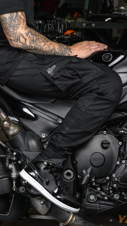 [Pre-Sale // Backorder] Unit 16™ Armoured Denim Cargo Joggers {Black} - Misc image 14