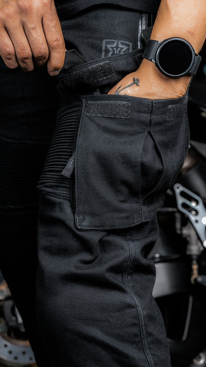 [Pre-Sale // Backorder] Unit 16™ Armoured Denim Cargo Joggers {Black} - Misc image 19