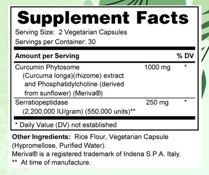 Holistic Curcumin with Serratiopeptidase - Jewelry image 2