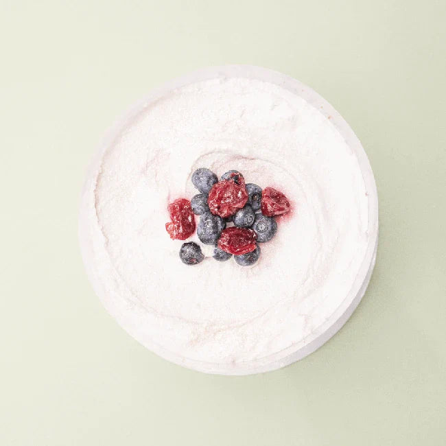 sugar free cake, with stove top berry compote and coconut whip - Kitchen & Dining image 3