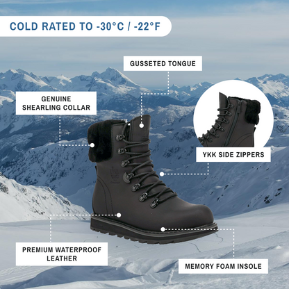 CAMBRIDGE | Women's Winter Boot All Black - Kitchen & Dining image 6