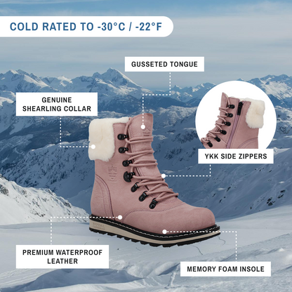 CAMBRIDGE | Women's Winter Boot Pink - Kitchen & Dining image 7