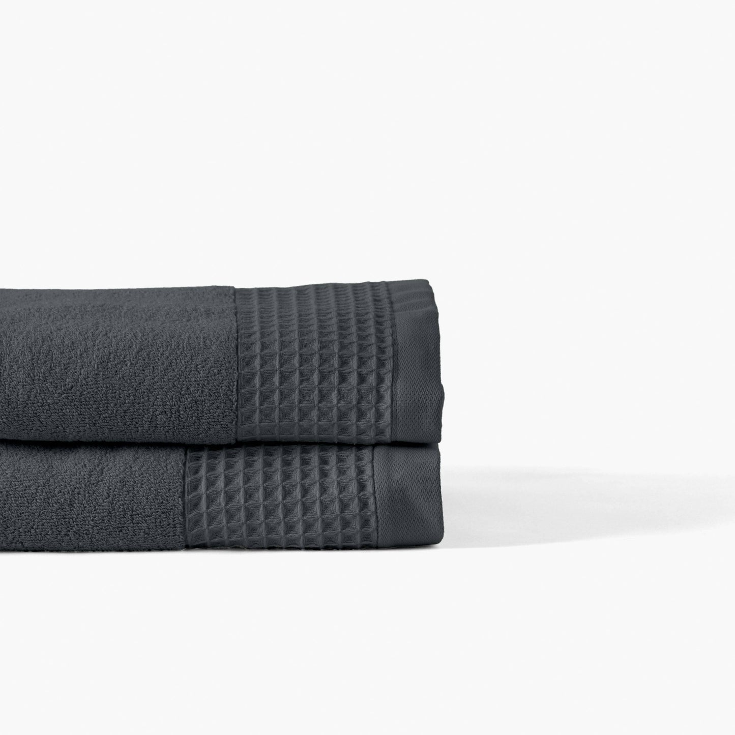 Source Charcoal Organic Cotton Bath Towel - Bedding image 1