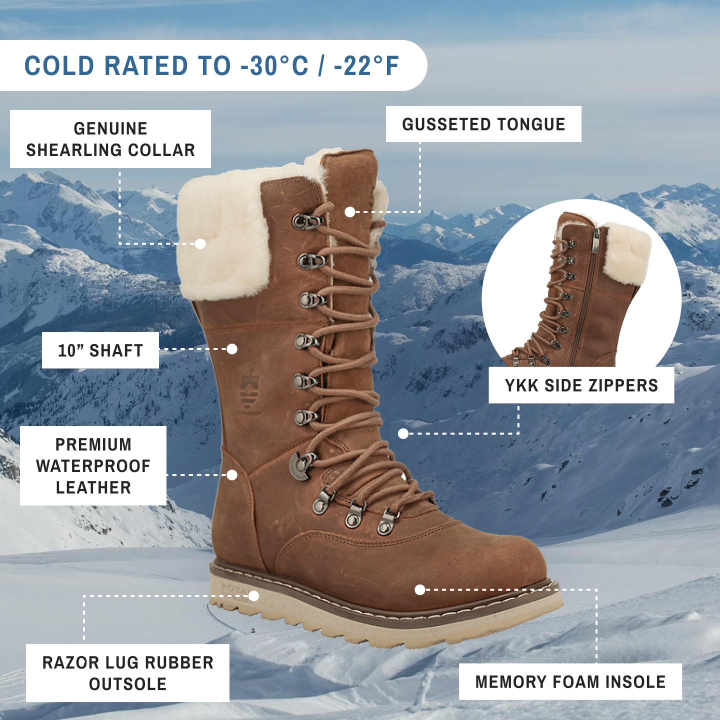 CASTLEGAR | Women's Winter Boot Sunset Wheat - Kitchen & Dining image 7