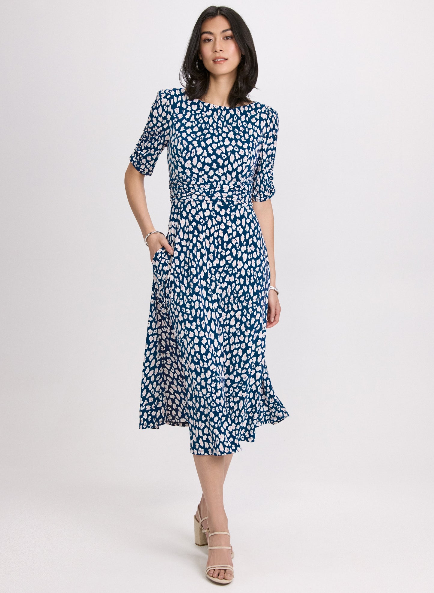 Floral Jersey Dress - Dresses image 1