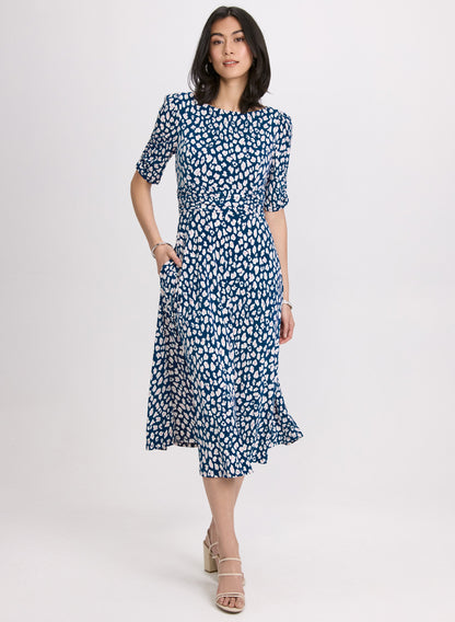 Floral Jersey Dress - Dresses image 1
