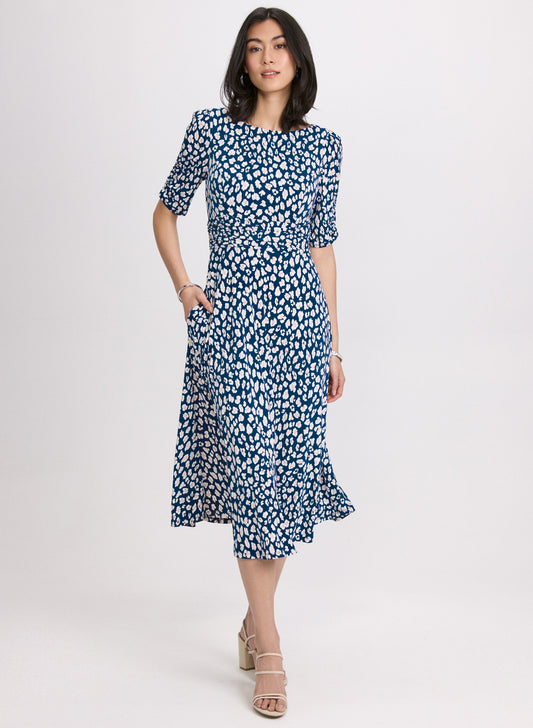 Floral Jersey Dress - Dresses image 1