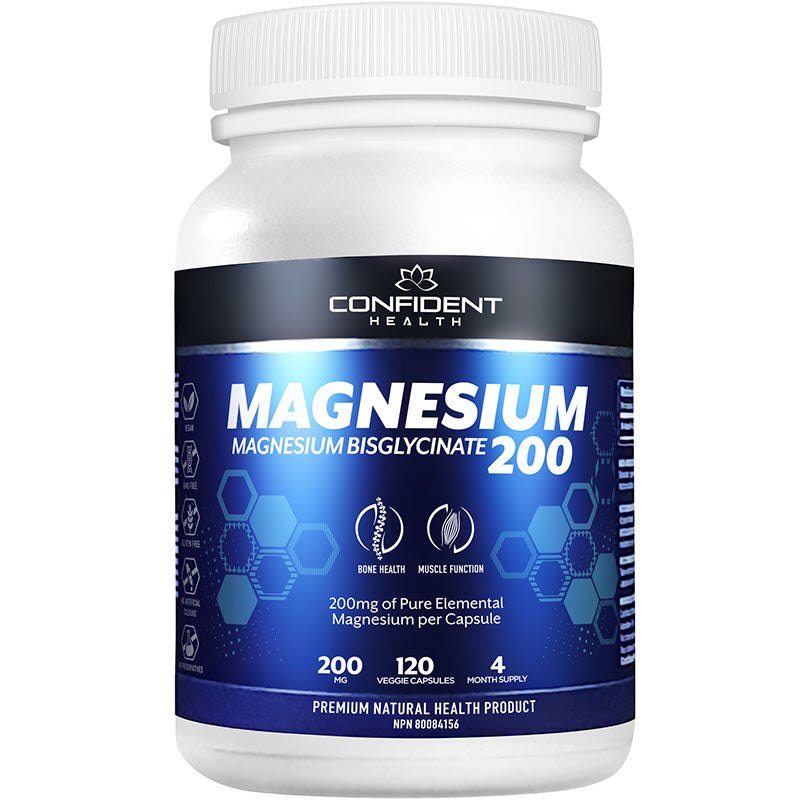 Confident Sports Magnesium Bisglycinate 120 caps - Misc image 1