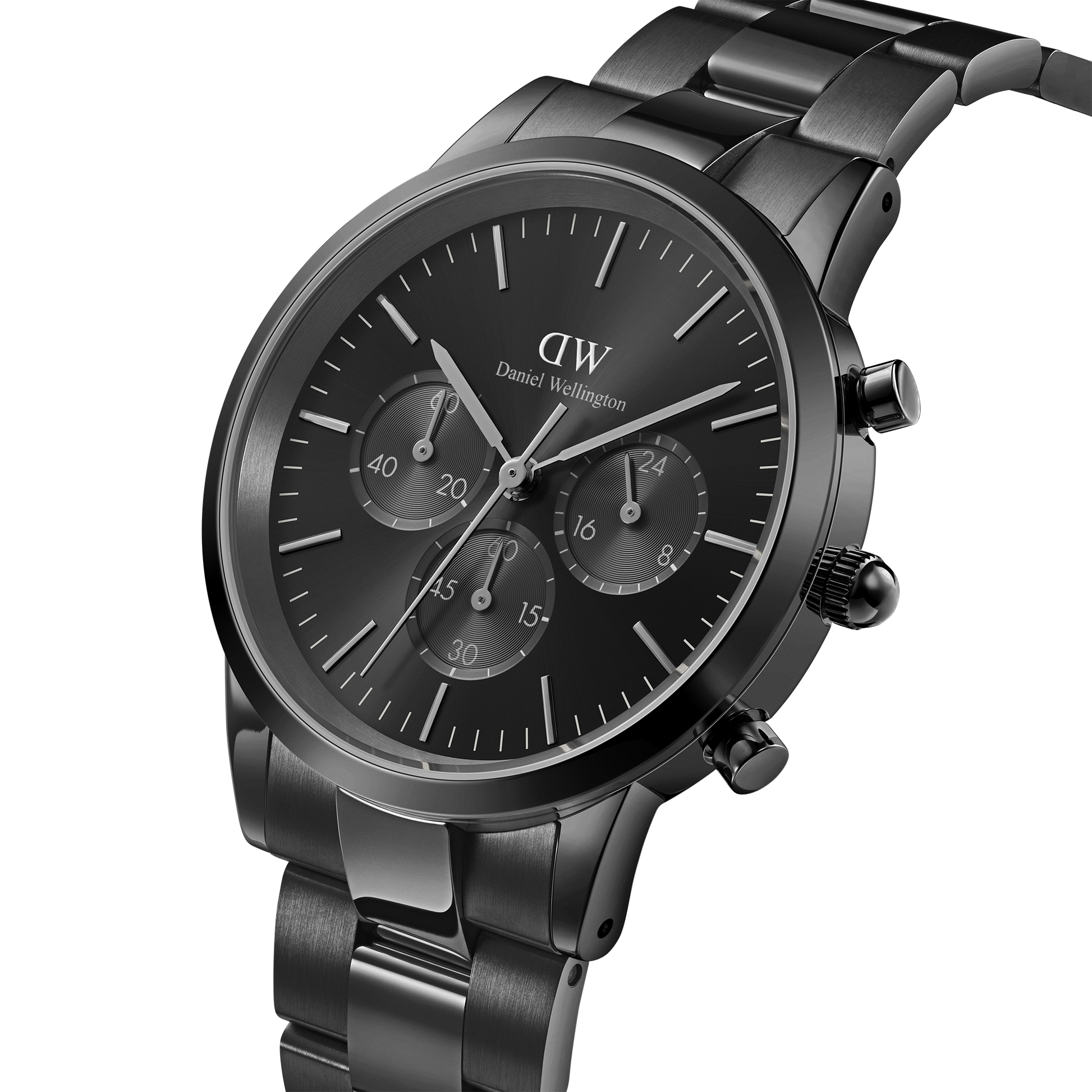 Iconic Chronograph Link Onyx B Black - Misc image 2