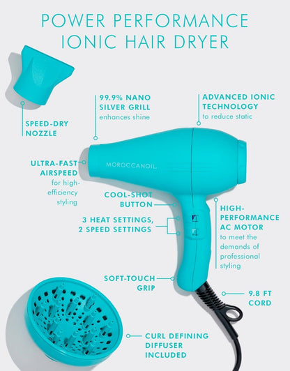 Power Performance Ionic Hair Dryer - Misc image 2