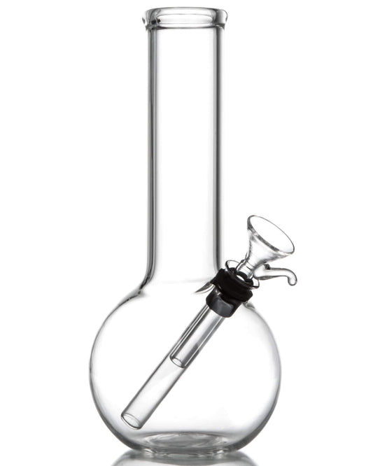 Clear Glass Basic Water Pipe - Water Pipes image 1