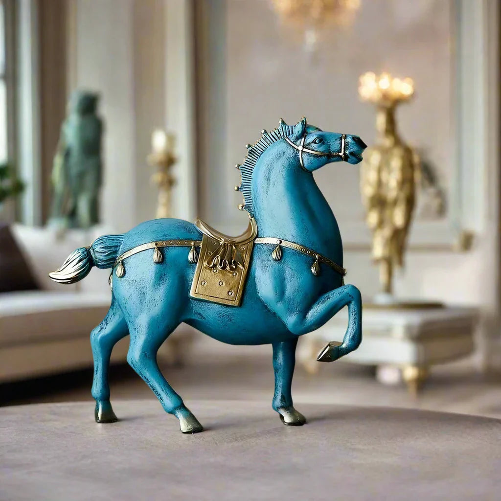 Prosperous Horse Statue - Kitchen & Dining image 5