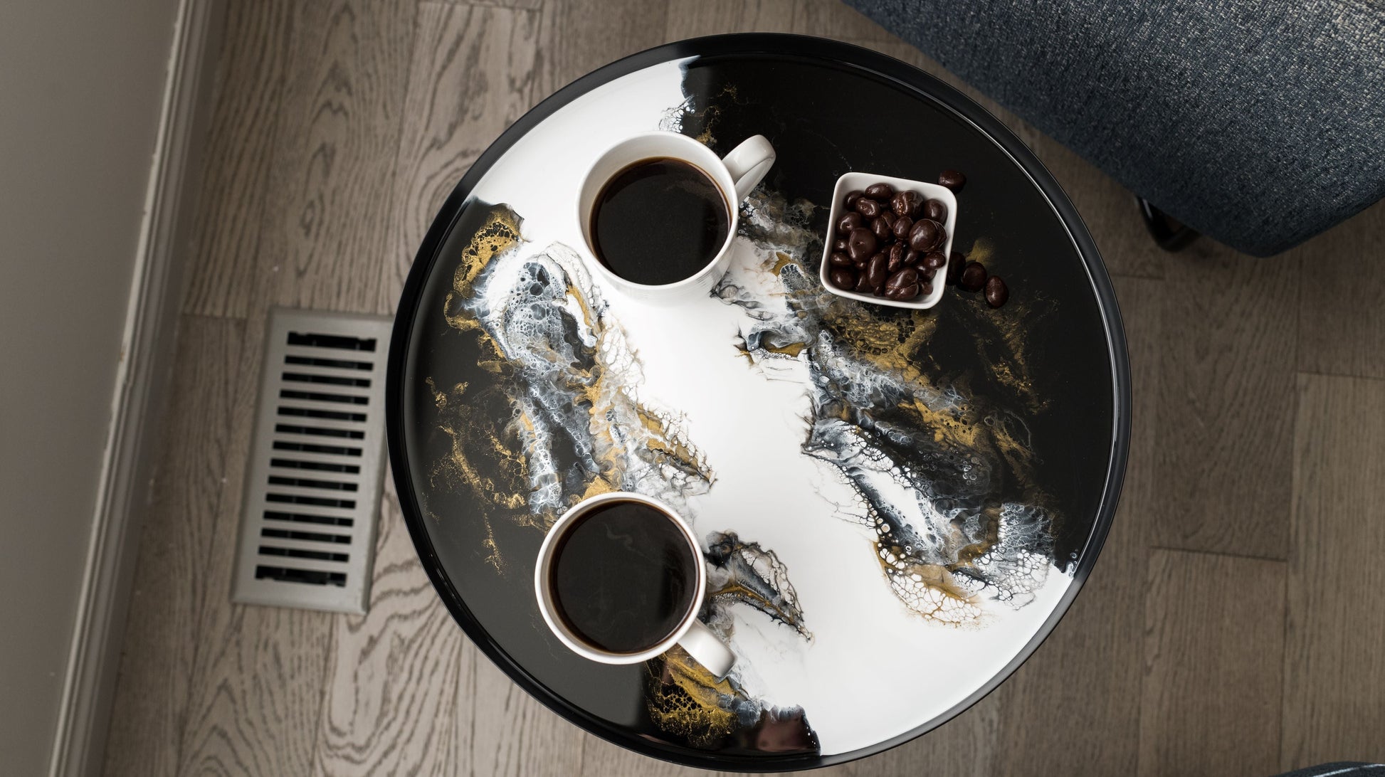 Resin Accented Side Table - Misc image 19