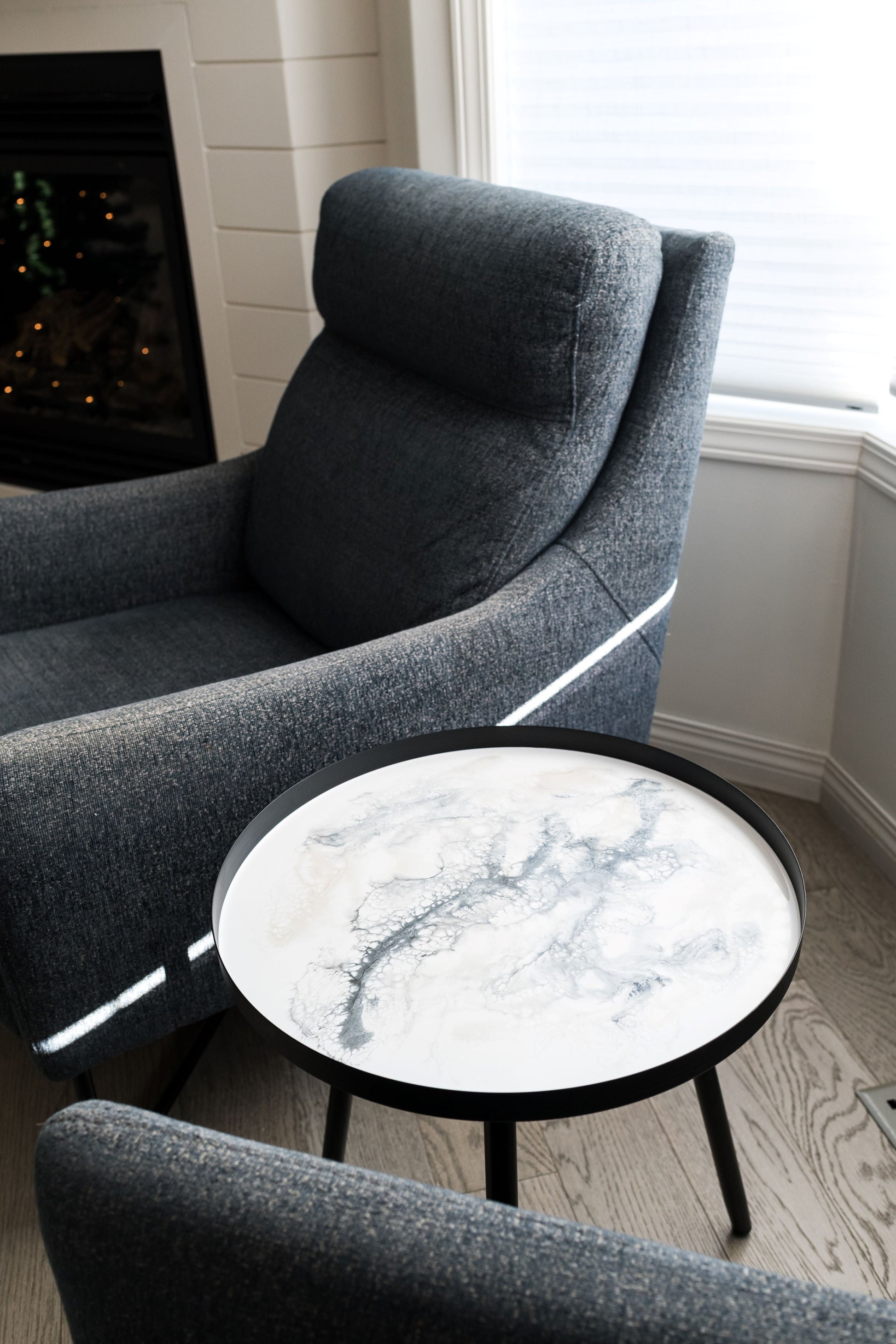 Resin Accented Side Table - Misc image 23