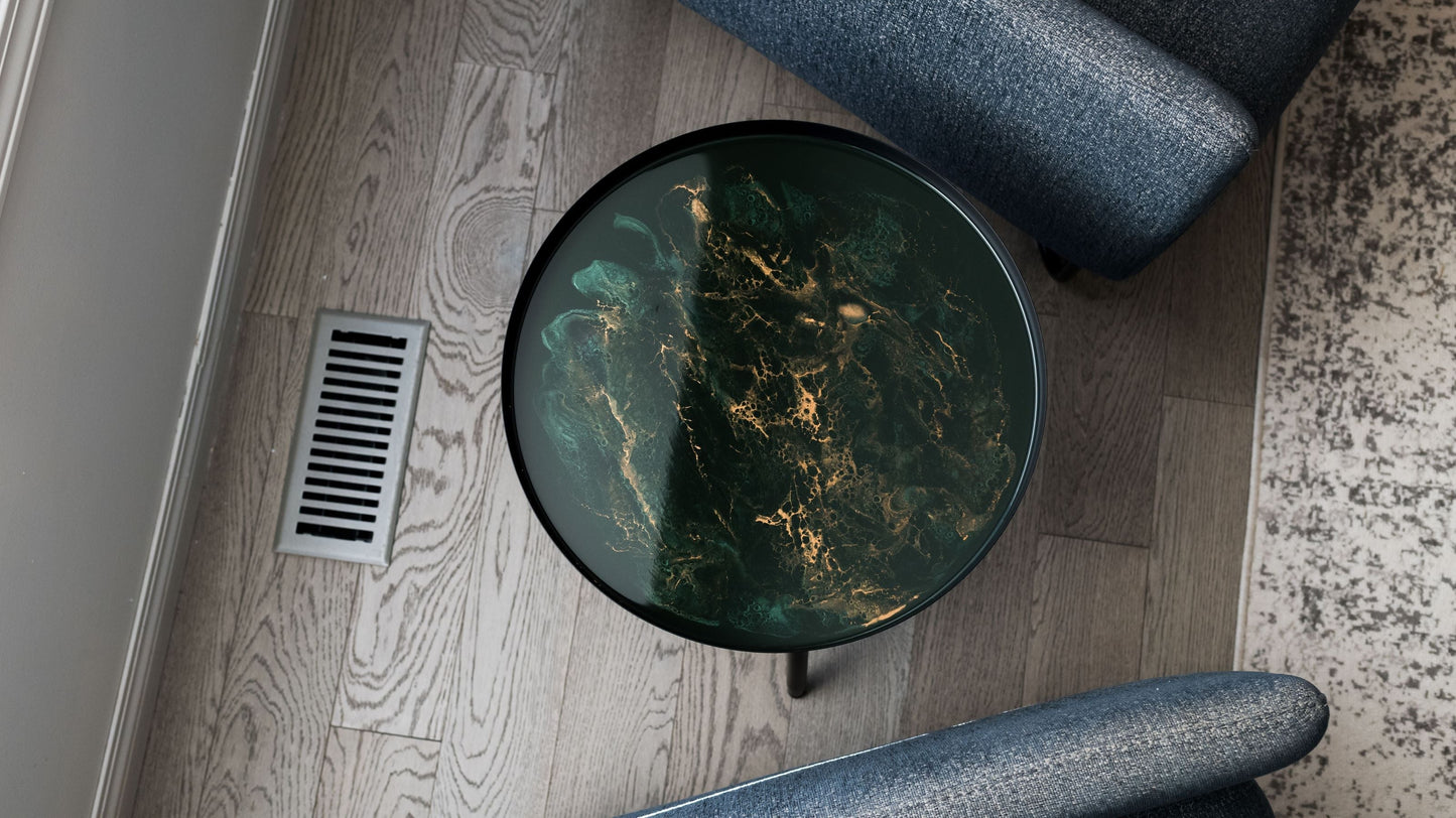 Resin Accented Side Table - Misc image 12